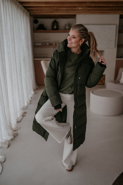 Affabile coat I Khaki - Wild Souls by JV® - Coats