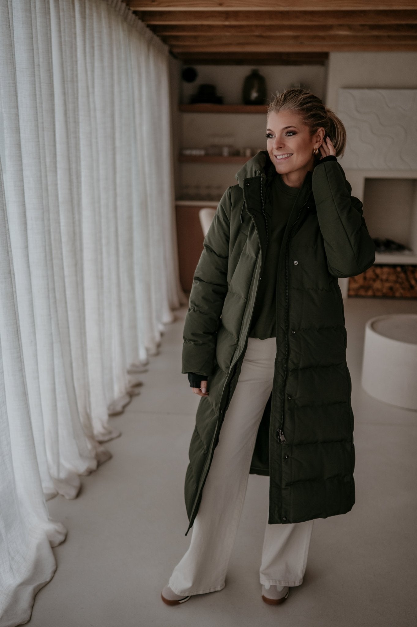 Affabile coat I Khaki - Wild Souls by JV® - Coats