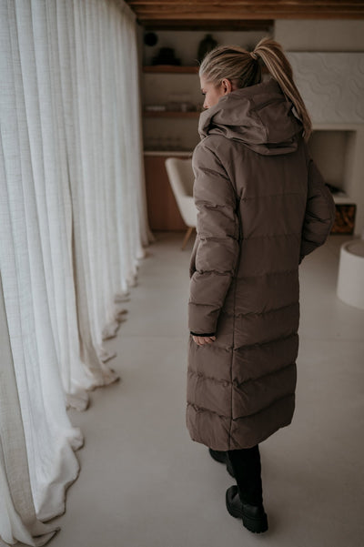 Affabile coat I Taupe - Wild Souls by JV® - Coats