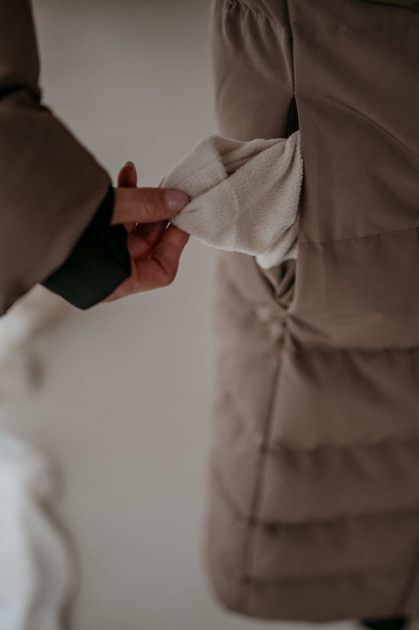 Affabile coat I Taupe - Wild Souls by JV® - Coats