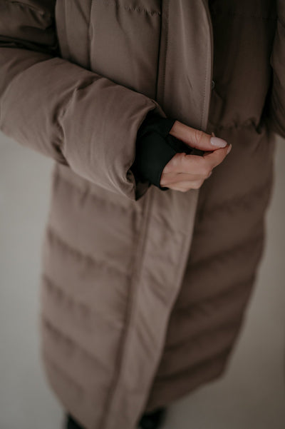 Affabile coat I Taupe - Wild Souls by JV® - Coats