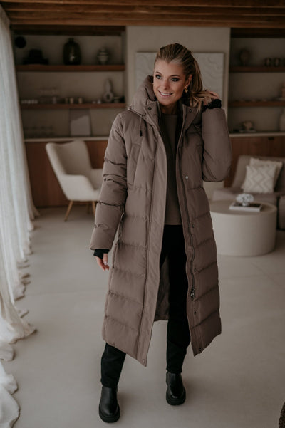 Affabile coat I Taupe - Wild Souls by JV® - Coats