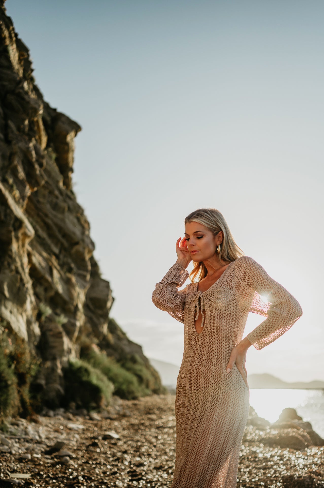 Affanno dress I Champagne - Wild Souls by JV® - Dresses