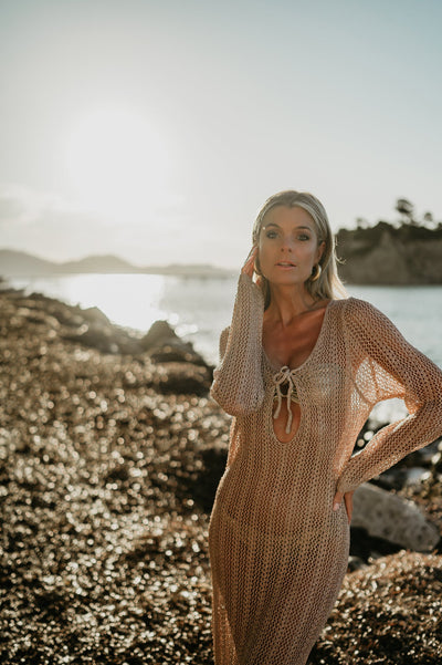 Affanno dress I Champagne - Wild Souls by JV® - Dresses
