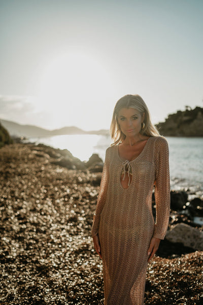 Affanno dress I Champagne - Wild Souls by JV® - Dresses