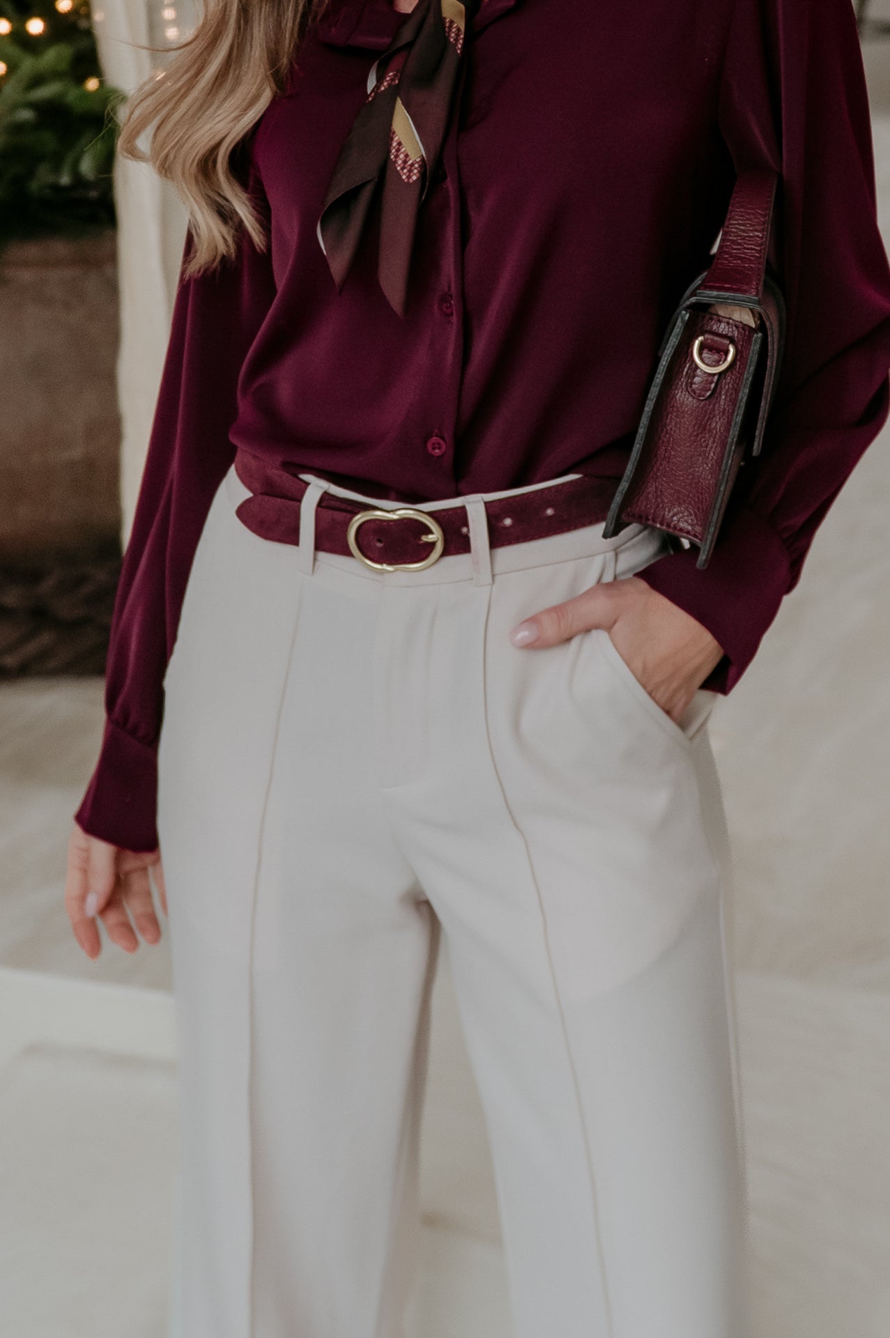 Agile belt I Burgundy - Wild Souls by JV® - Belts