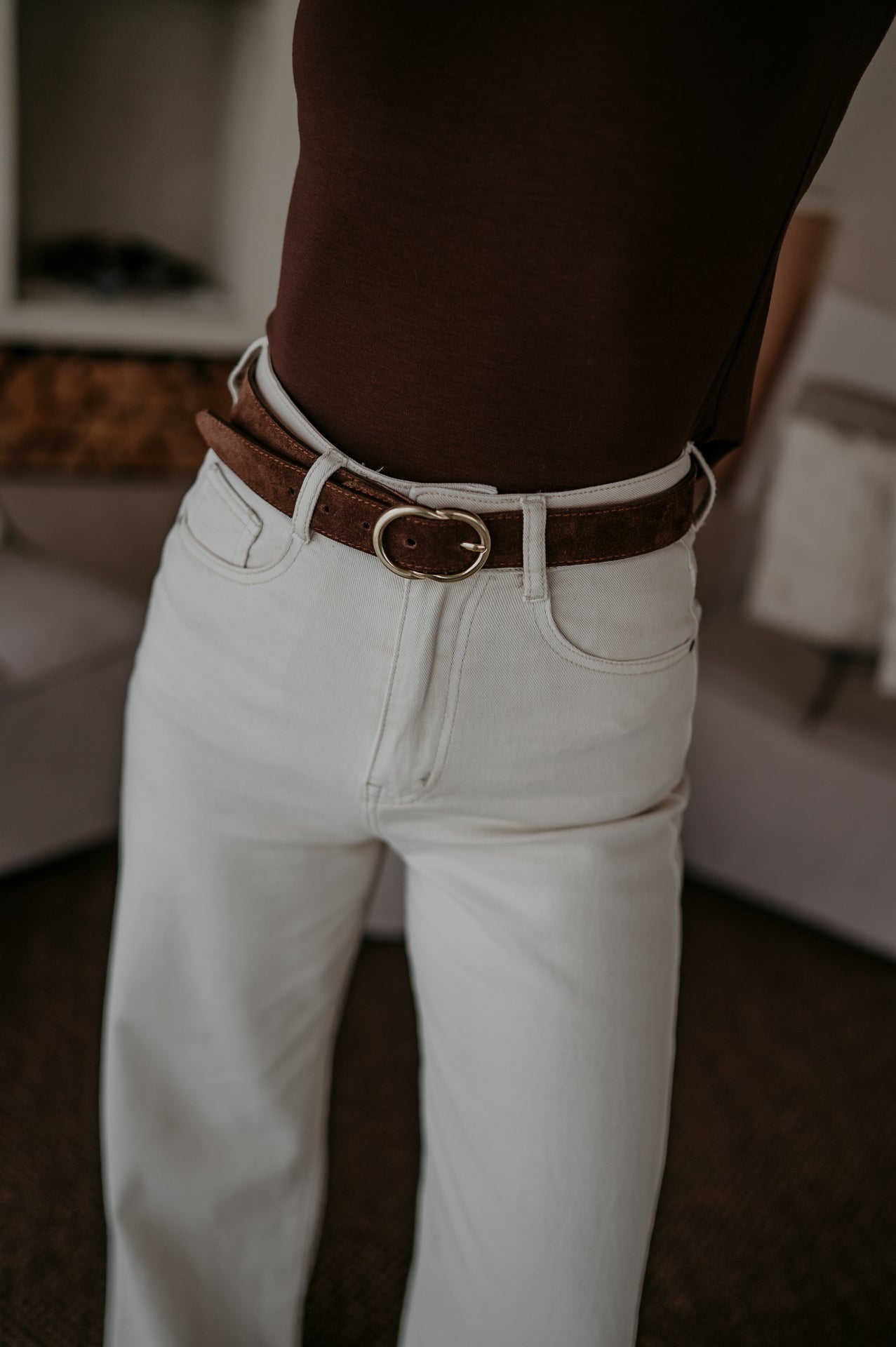 Agile belt I Chocolate Brown - Wild Souls by JV® - Belts