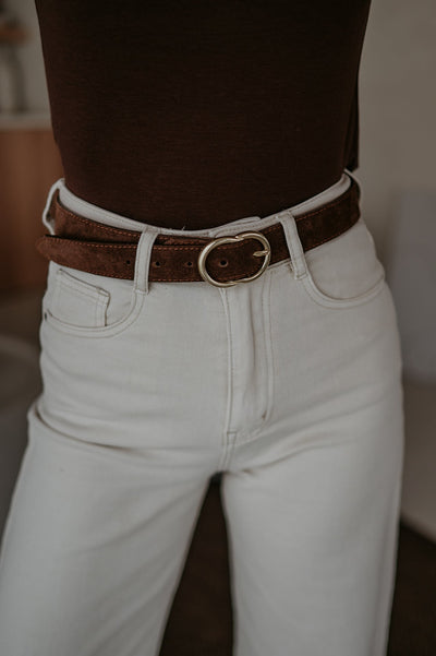 Agile belt I Chocolate Brown - Wild Souls by JV® - Belts