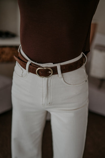 Agile belt I Chocolate Brown - Wild Souls by JV® - Belts