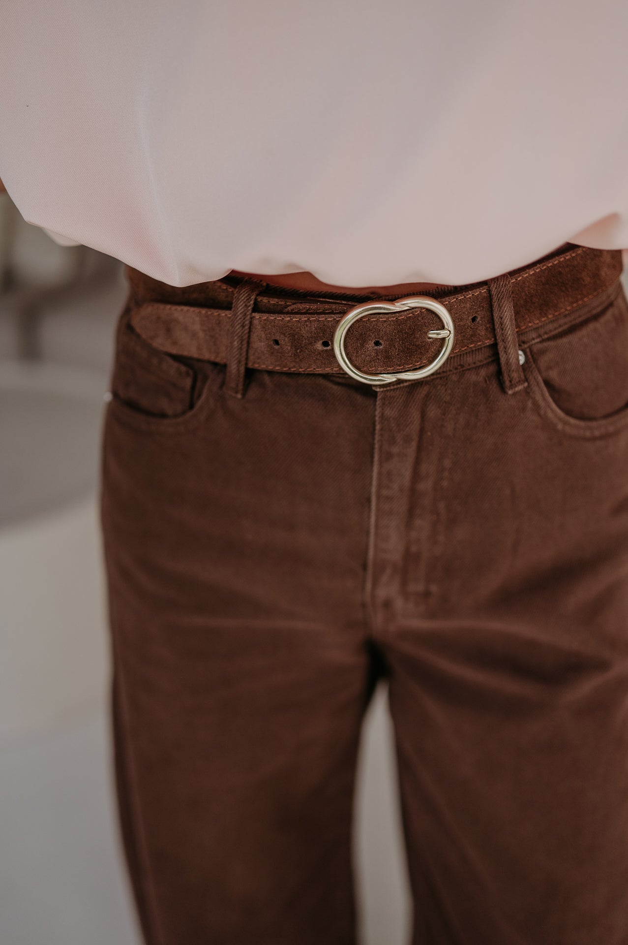 Agile belt I Chocolate Brown - Wild Souls by JV® - Belts