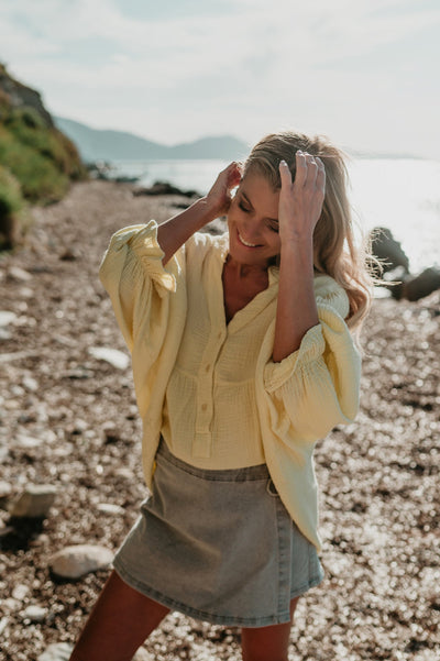 Albeggi blouse I Yellow - Wild Souls by JV® - Blouses