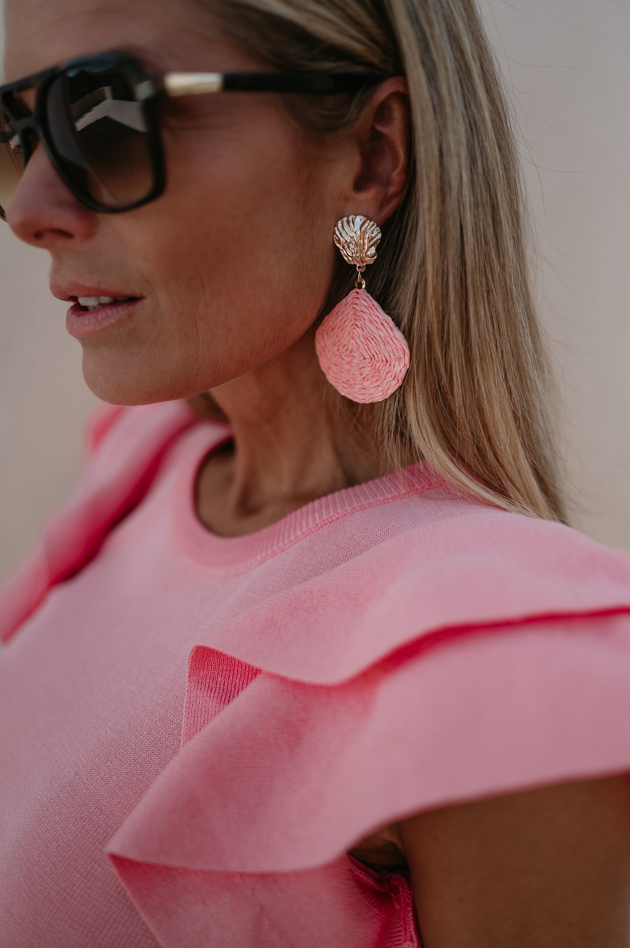 Alone earrings I Rose - Wild Souls by JV® - Earrings