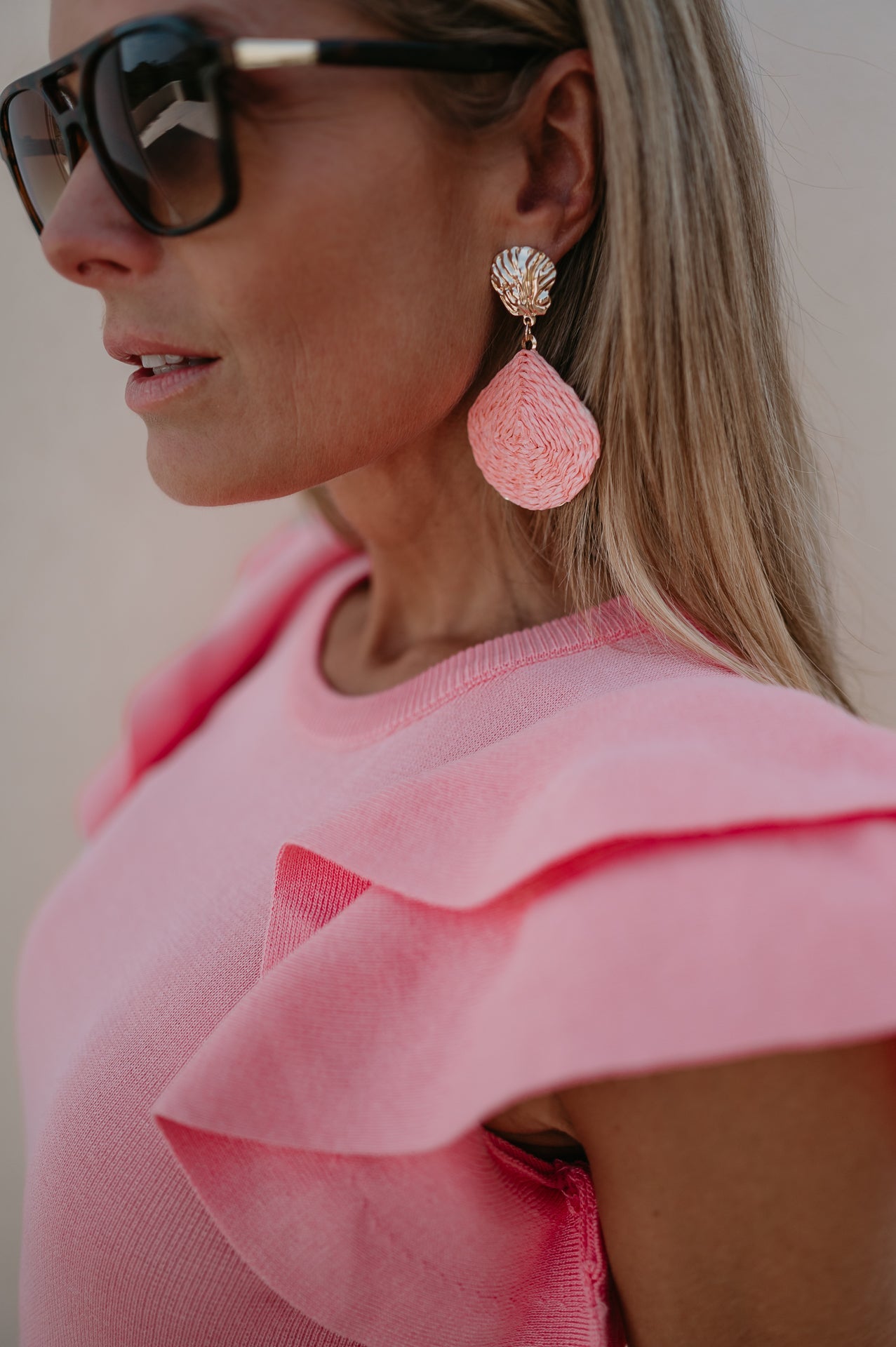 Alone earrings I Rose - Wild Souls by JV® - Earrings