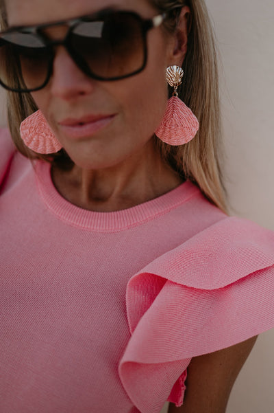 Alone earrings I Rose - Wild Souls by JV® - Earrings