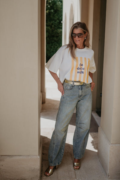 Amabile t-shirt I White - Wild Souls by JV® - T-shirts
