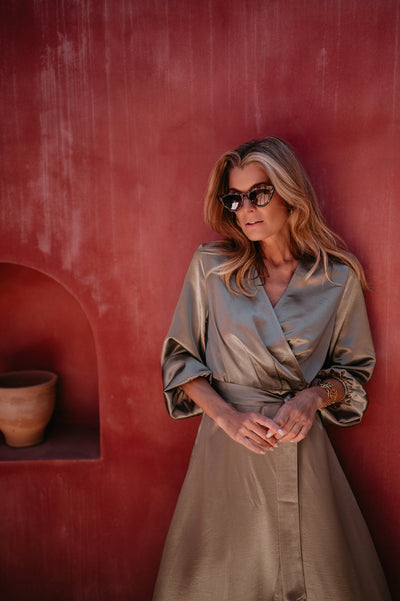 Anelito dress I Taupe - Wild Souls by JV® - Dresses
