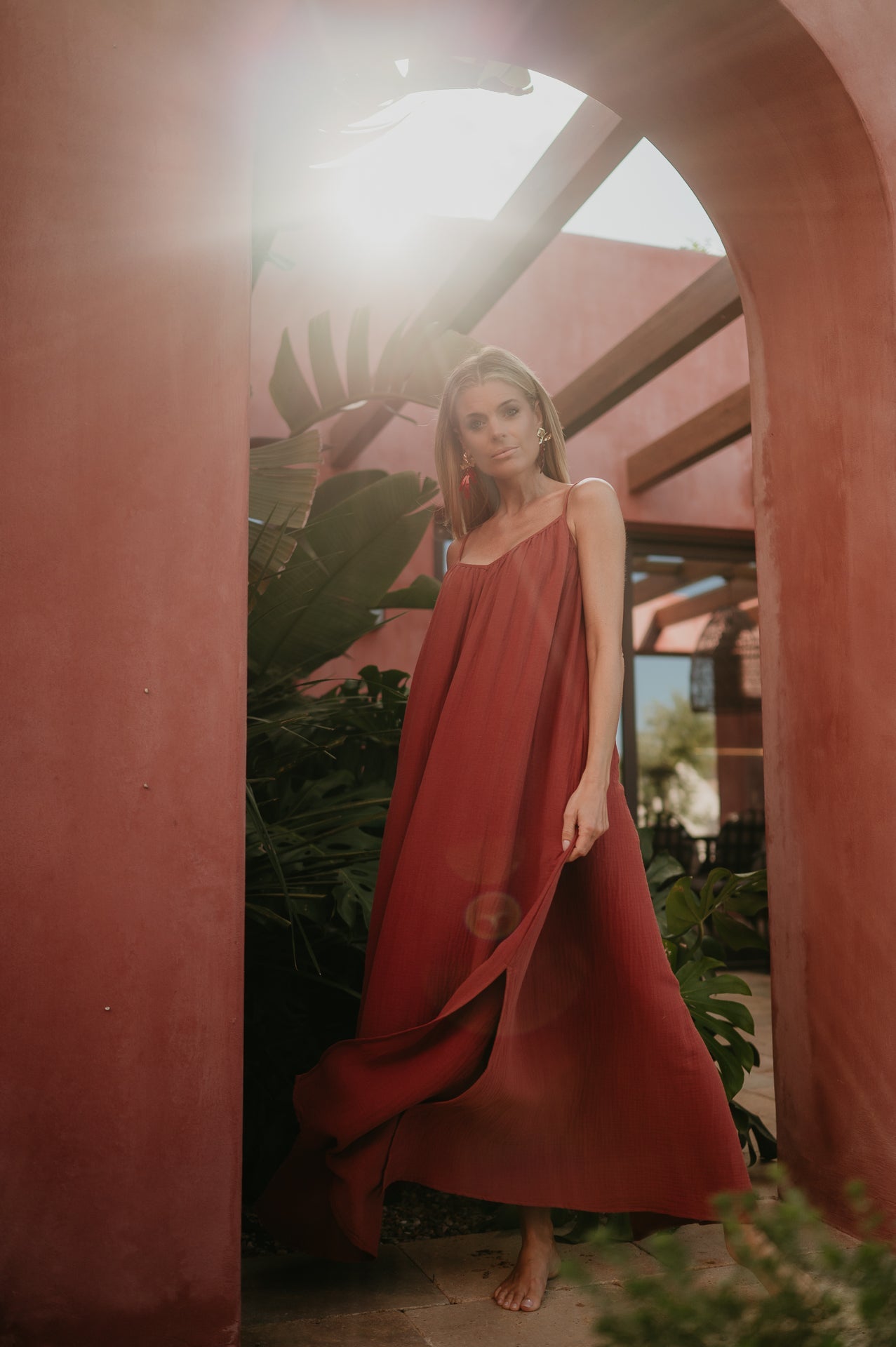 Ansare dress I Terracotta - Wild Souls by JV® - Dresses