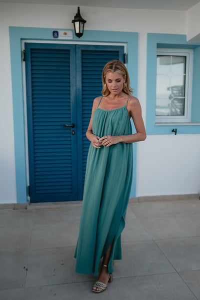 Ansare dress I Turquoise - Wild Souls by JV® - Dresses