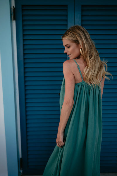 Ansare dress I Turquoise - Wild Souls by JV® - Dresses