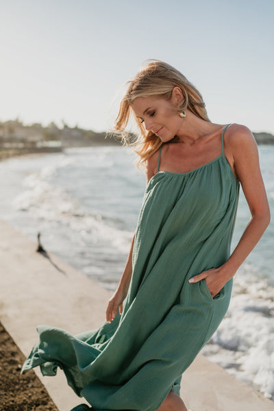 Ansare dress I Turquoise - Wild Souls by JV® - Dresses