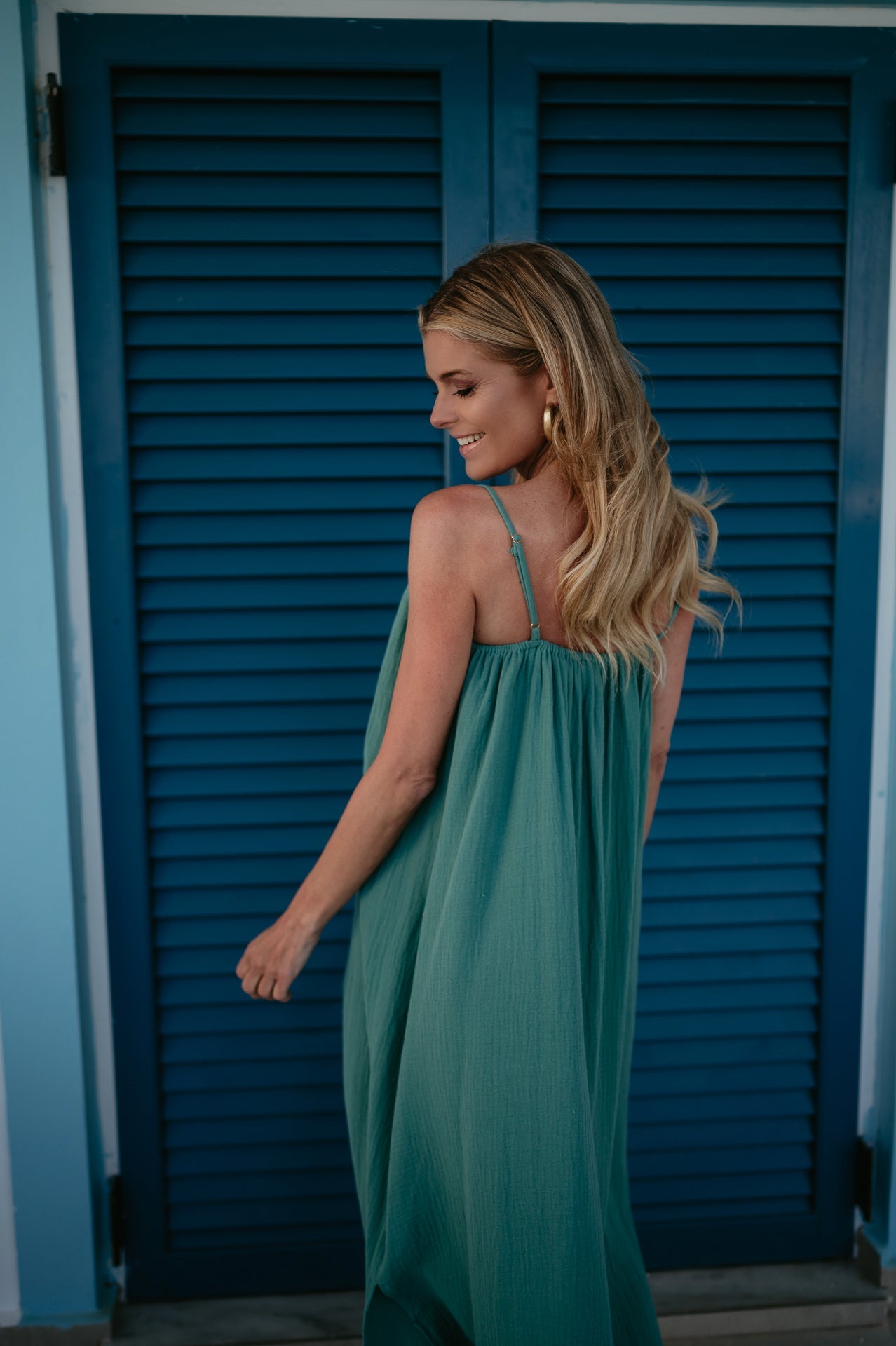 Ansare dress I Turquoise - Wild Souls by JV® - Dresses