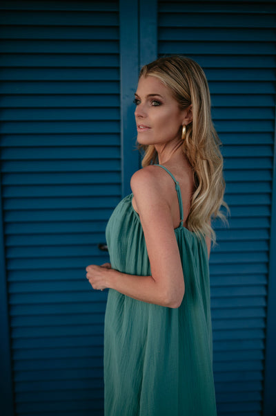 Ansare dress I Turquoise - Wild Souls by JV® - Dresses