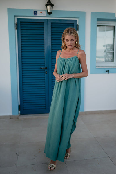 Ansare dress I Turquoise - Wild Souls by JV® - Dresses