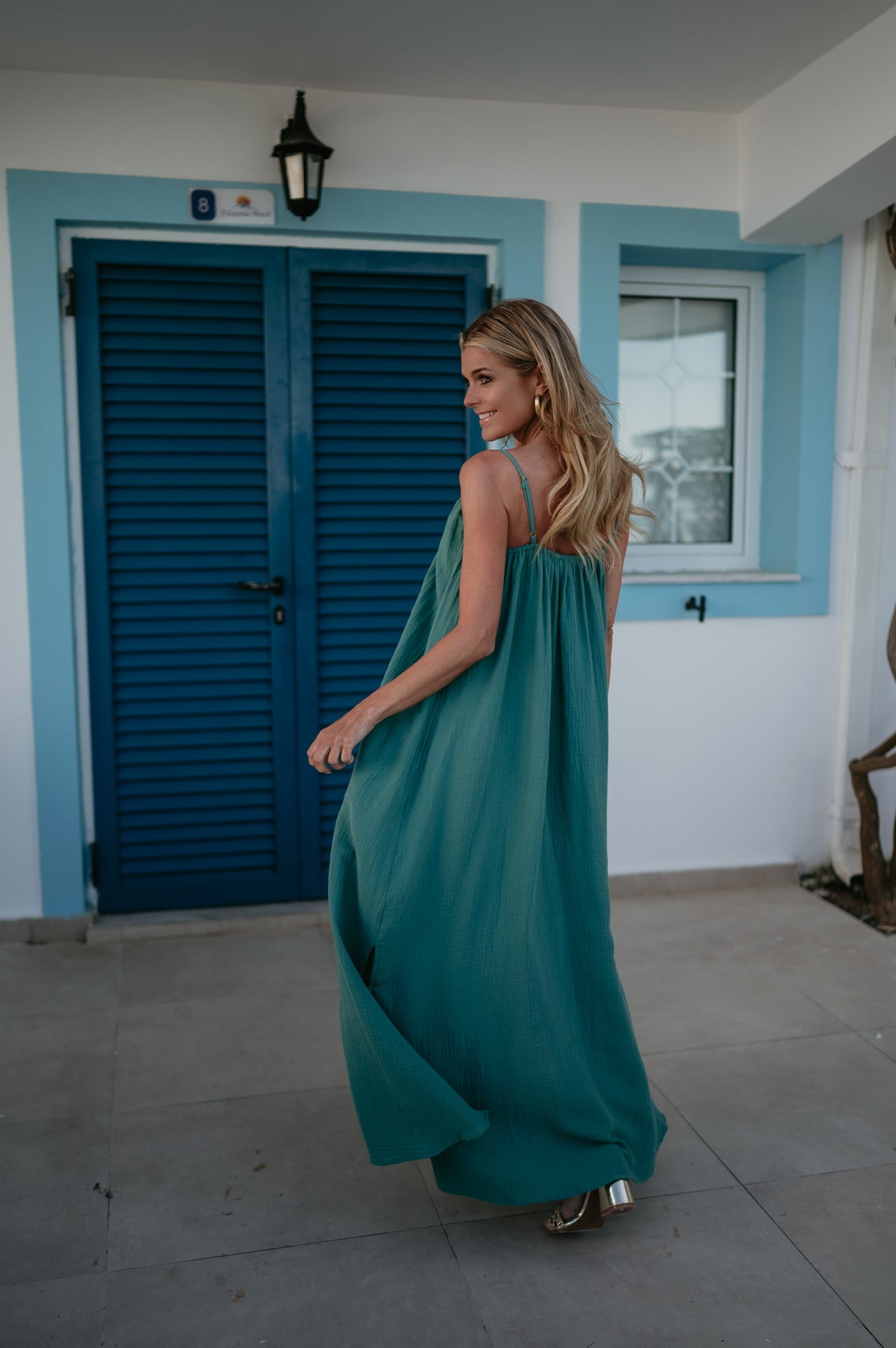 Ansare dress I Turquoise - Wild Souls by JV® - Dresses