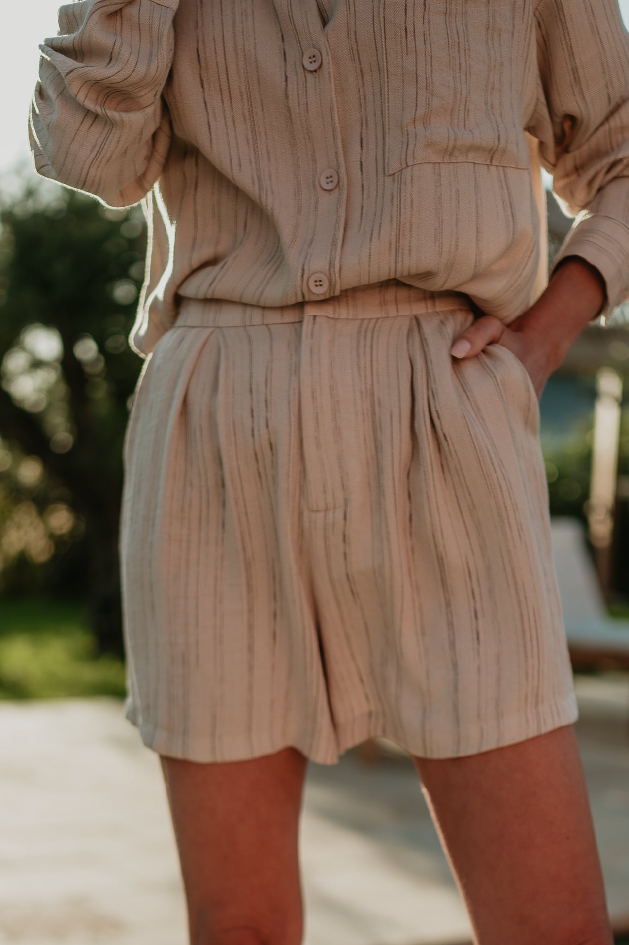 Ansito short I Beige - Wild Souls by JV® - Shorts