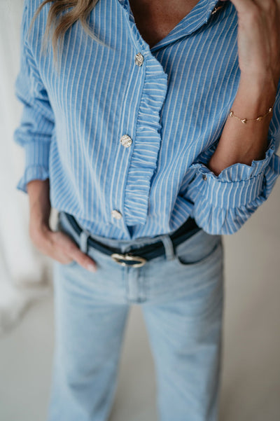 Antico blouse I Blue - Wild Souls by JV® - Blouses