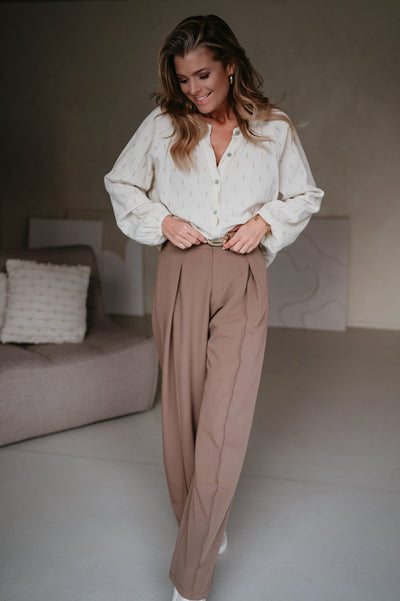 Applauso blouse I Ecru - Wild Souls by JV® - Blouses