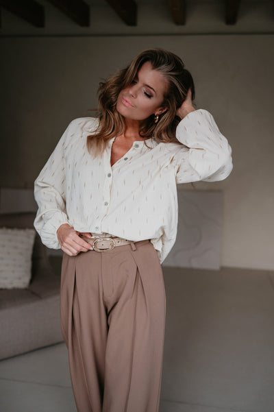 Applauso blouse I Ecru - Wild Souls by JV® - Blouses