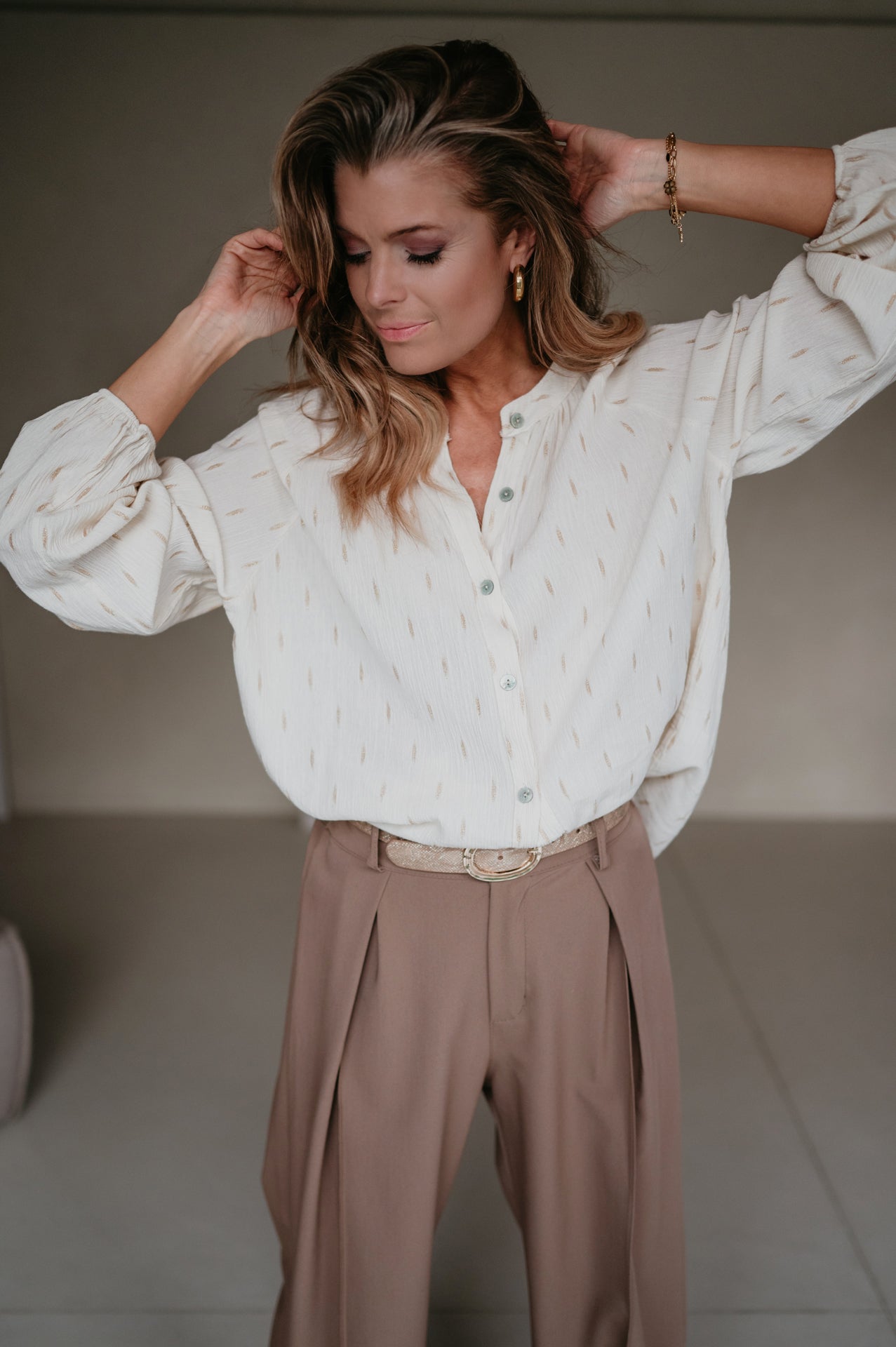 Applauso blouse I Ecru - Wild Souls by JV® - Blouses