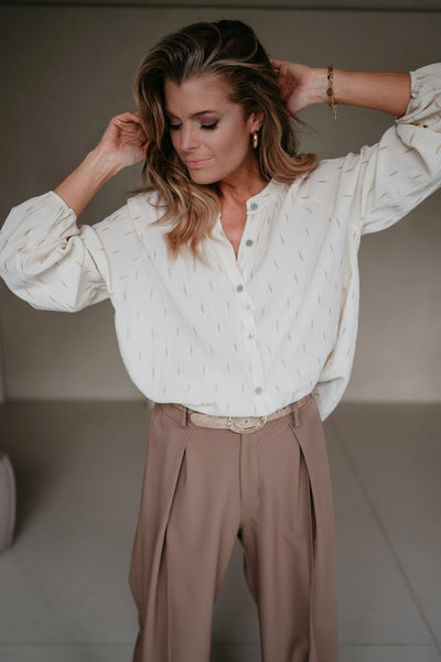 Applauso blouse I Ecru - Wild Souls by JV® - Blouses