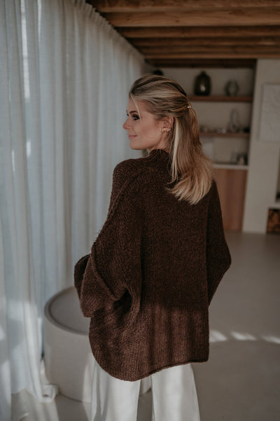 Arte knit I Chocolate Brown - Wild Souls by JV® - Knits