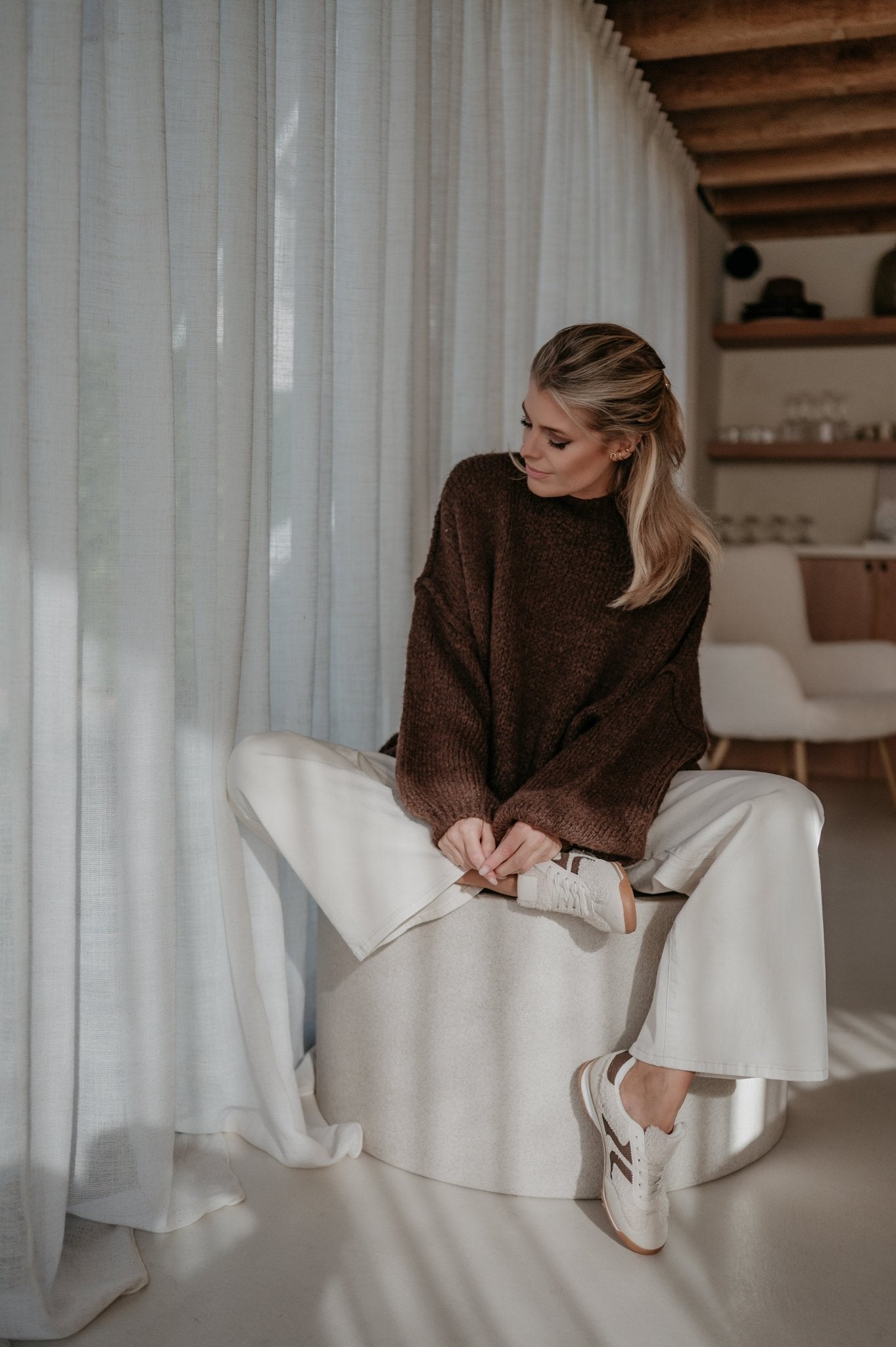 Arte knit I Chocolate Brown - Wild Souls by JV® - Knits