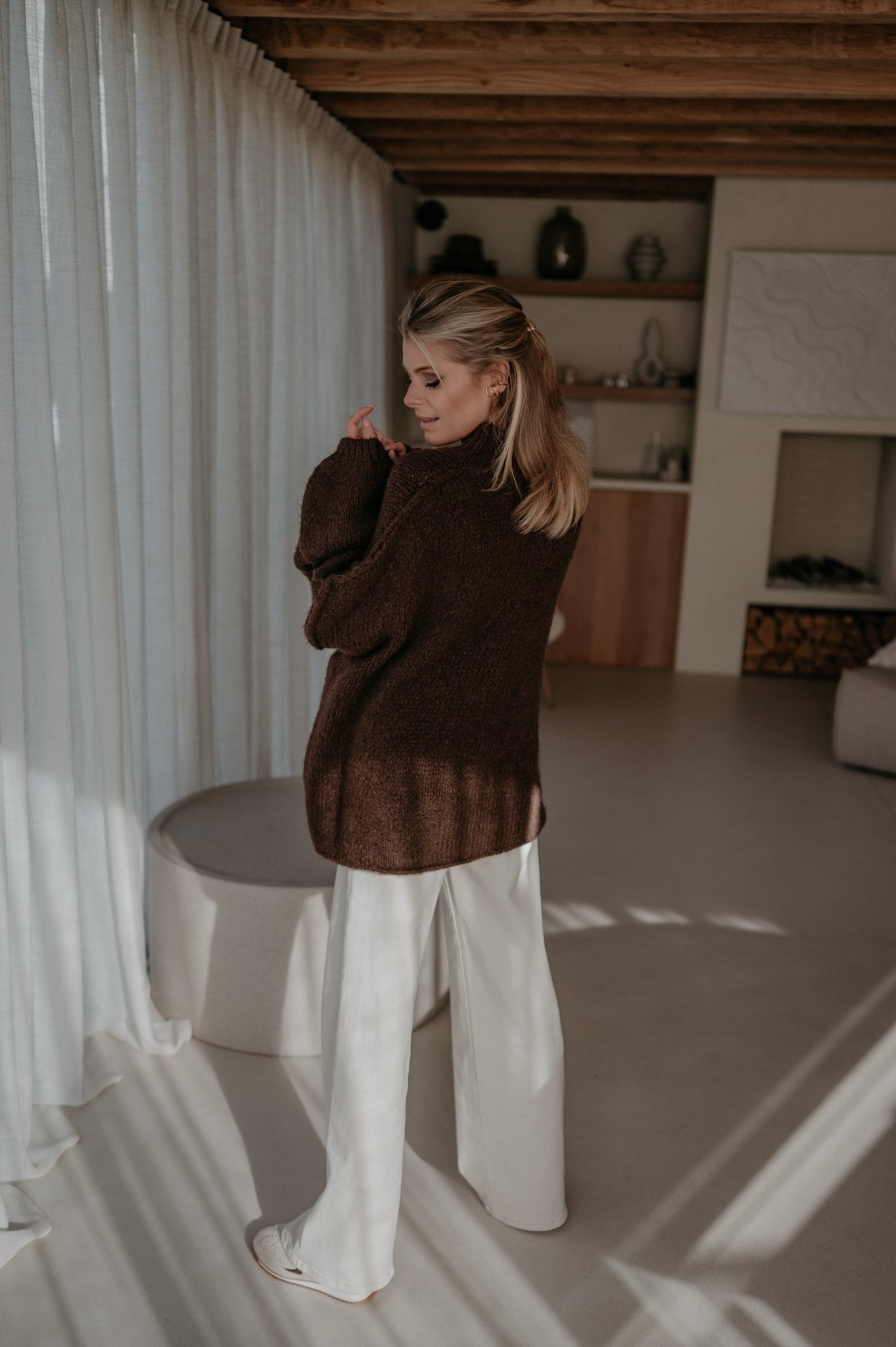 Arte knit I Chocolate Brown - Wild Souls by JV® - Knits