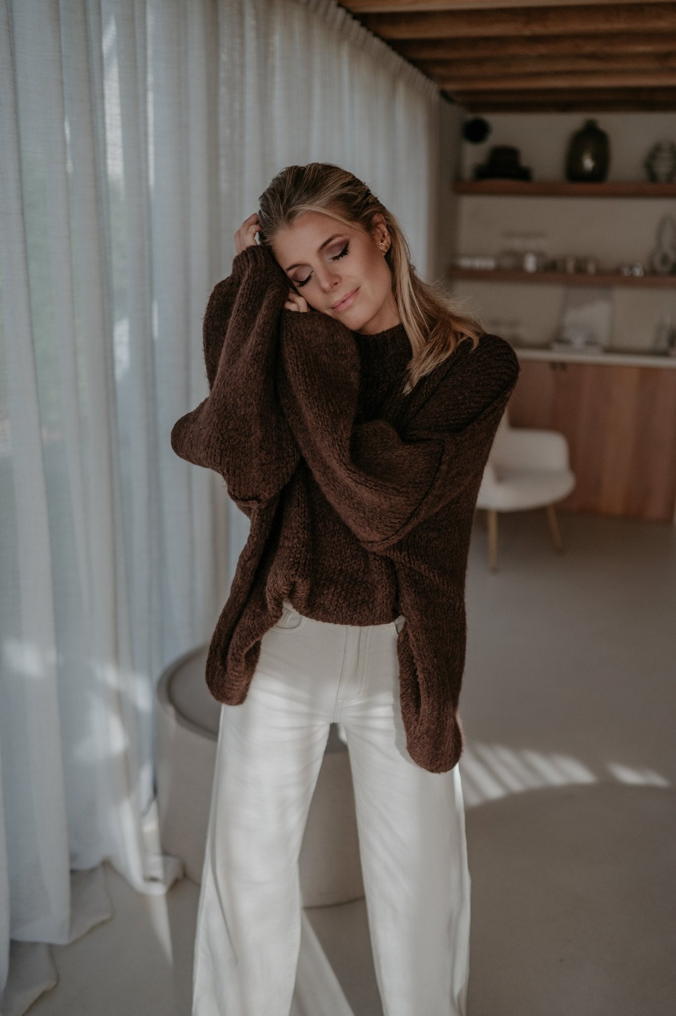 Arte knit I Chocolate Brown - Wild Souls by JV® - Knits