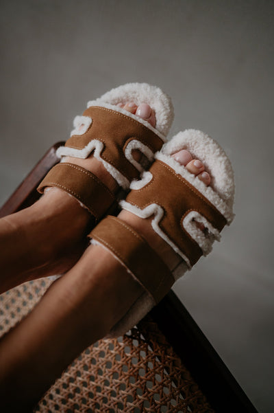 Attimo slippers I Camel - Wild Souls by JV® - Slippers