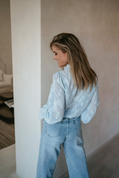 Attuale blouse I Blue - Wild Souls by JV® - Blouses
