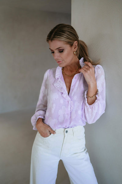Attuale blouse I Lila - Wild Souls by JV® - Blouses