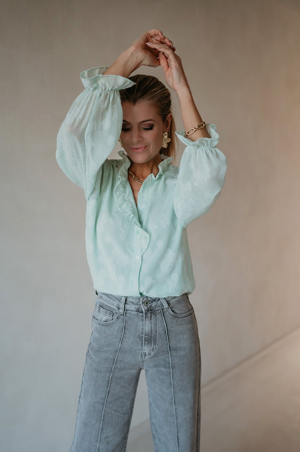 Attuale blouse I Mint - Wild Souls by JV® - Blouses