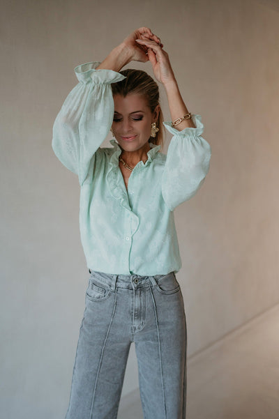 Attuale blouse I Mint - Wild Souls by JV® - Blouses