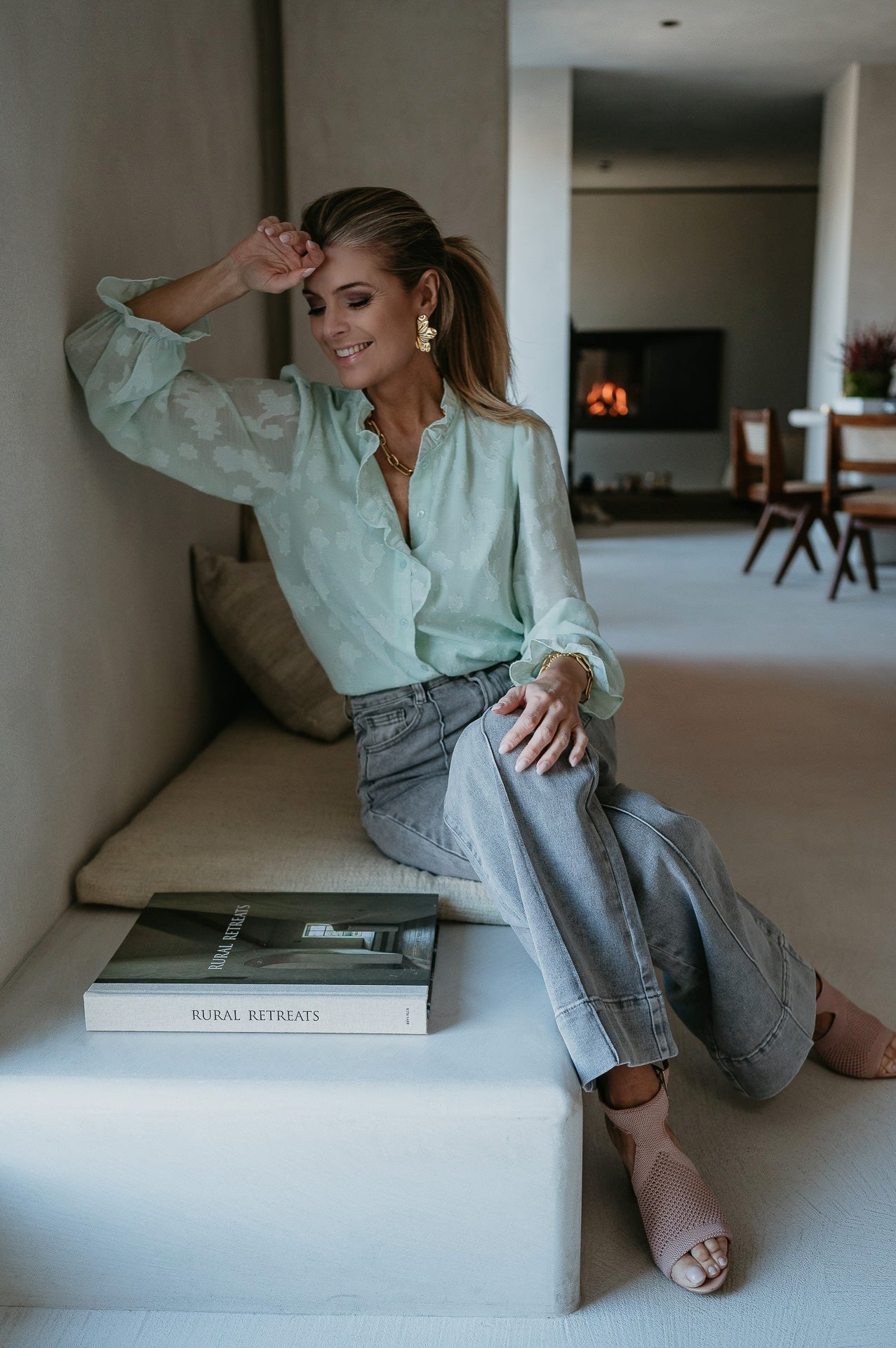 Attuale blouse I Mint - Wild Souls by JV® - Blouses