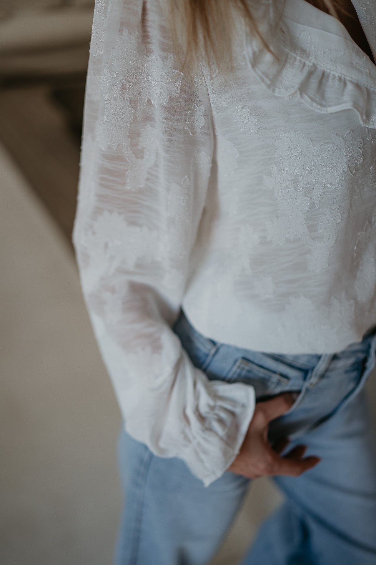 Attuale blouse I White - Wild Souls by JV® - Blouses