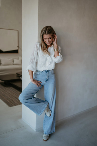 Attuale blouse I White - Wild Souls by JV® - Blouses