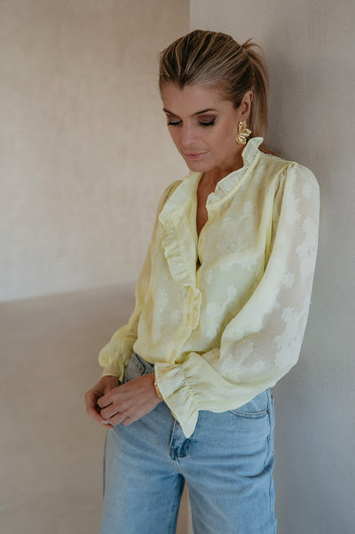 Attuale blouse I Yellow - Wild Souls by JV® - Blouses