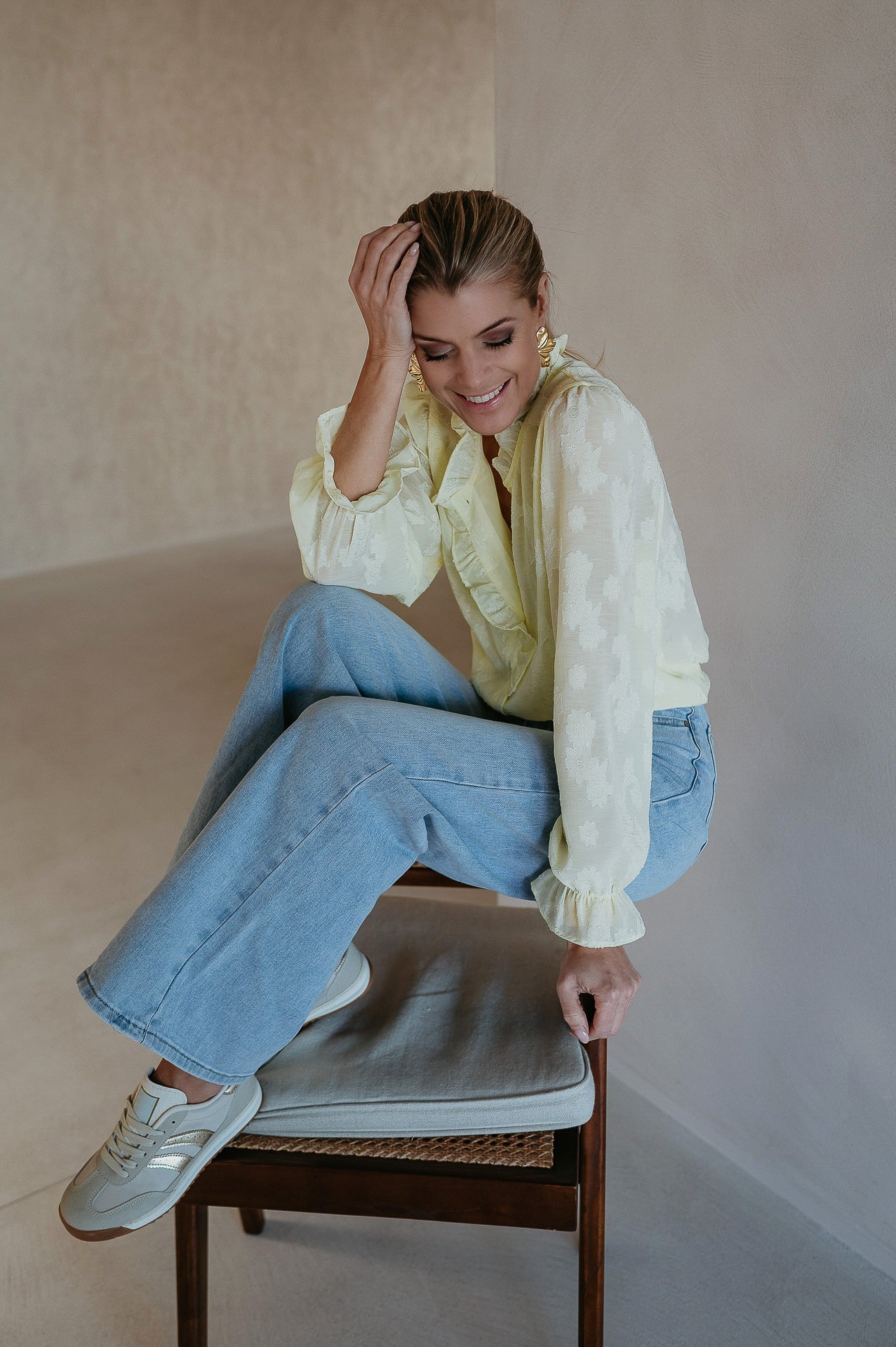 Attuale blouse I Yellow - Wild Souls by JV® - Blouses