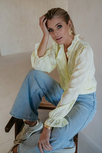 Attuale blouse I Yellow - Wild Souls by JV® - Blouses