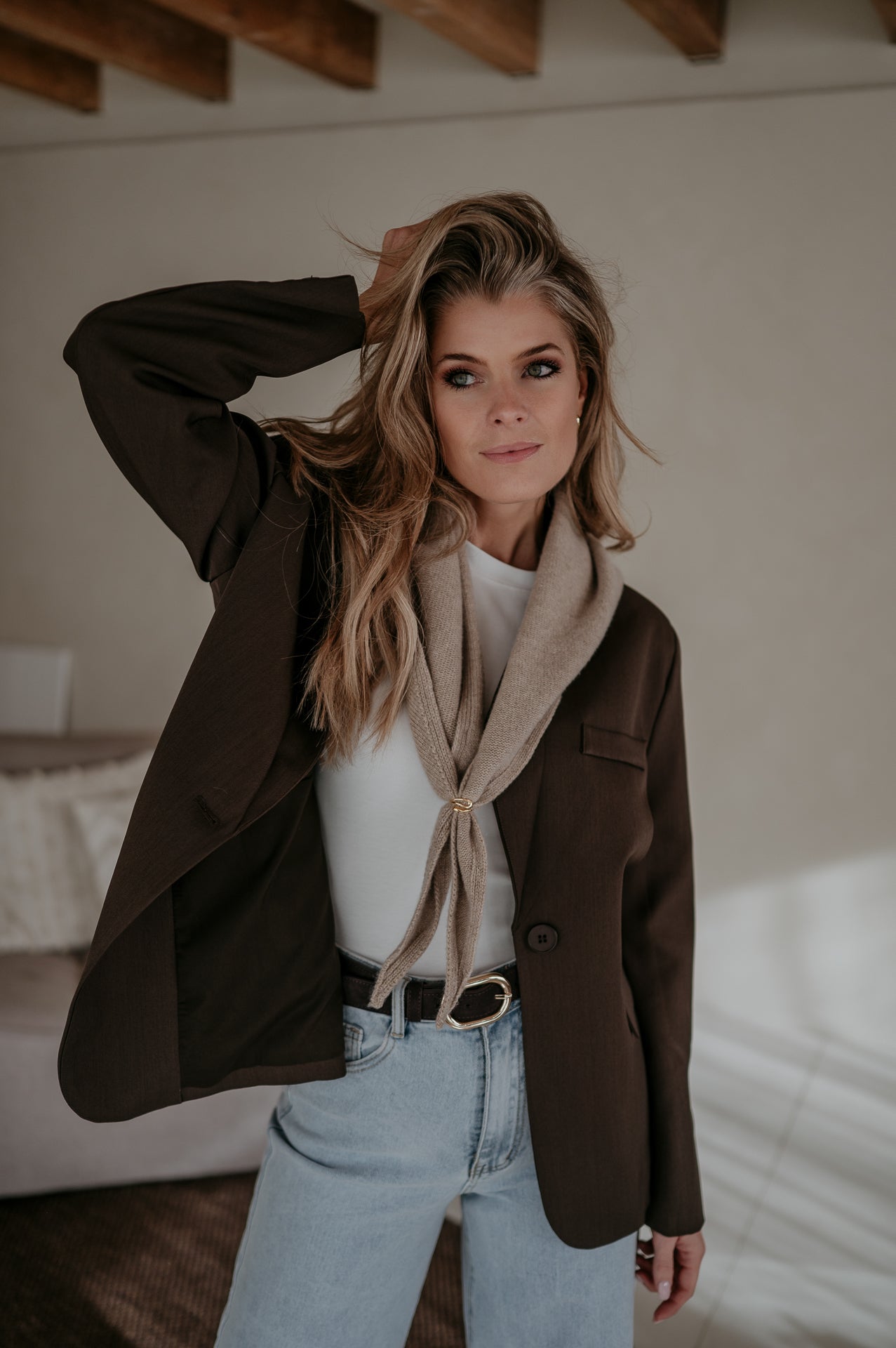 Atture scarf I Beige - Wild Souls by JV® - 